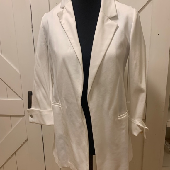 White Suzy Shier Blazer for Women - Picture 5 of 6